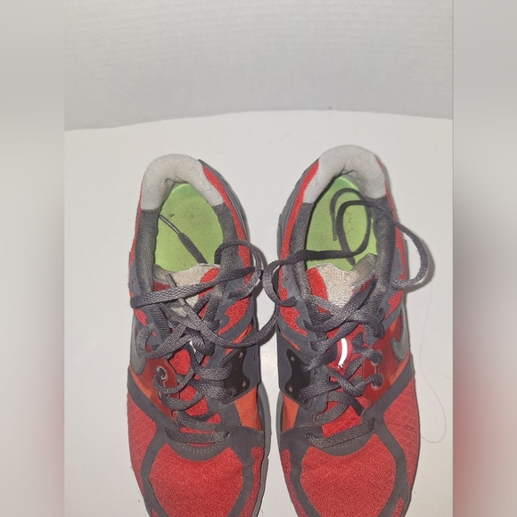 Nike Red and Gray Athletic Shoes - Picture 3 of 9